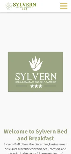 Sylvern Bed & Breakfast mobile website design by Squirrel Media
